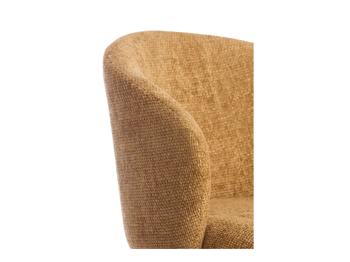 Chaise de salle à manger RADAJA - Ø58x78cm - Jaune - Lot de 2