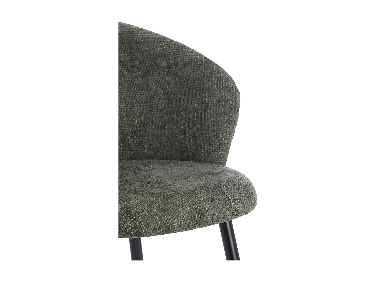 Chaise de salle à manger RADAJA - Ø58x78cm - Vert - Lot de 2