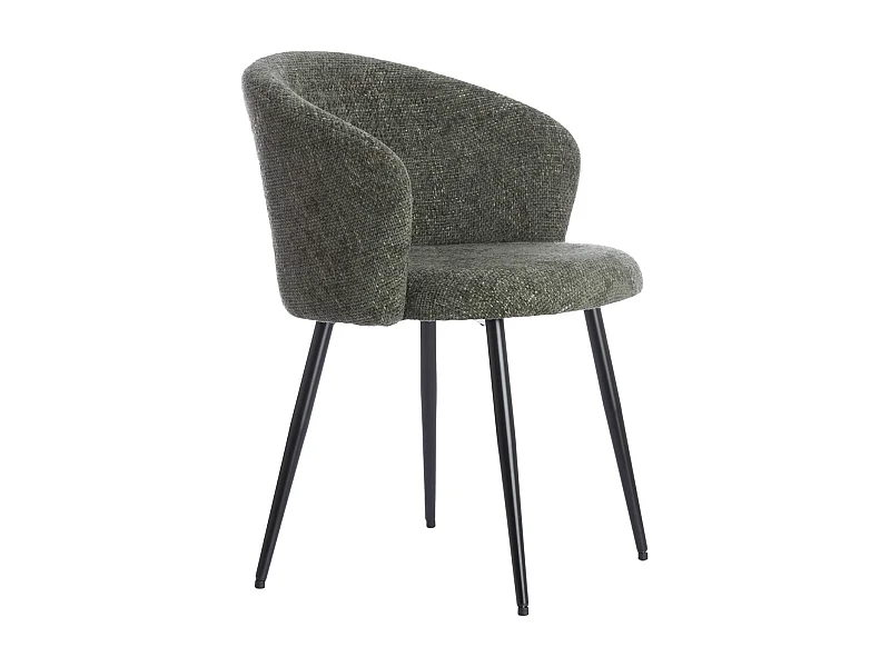 Chaise de salle à manger RADAJA - Ø58x78cm - Vert - Lot de 2