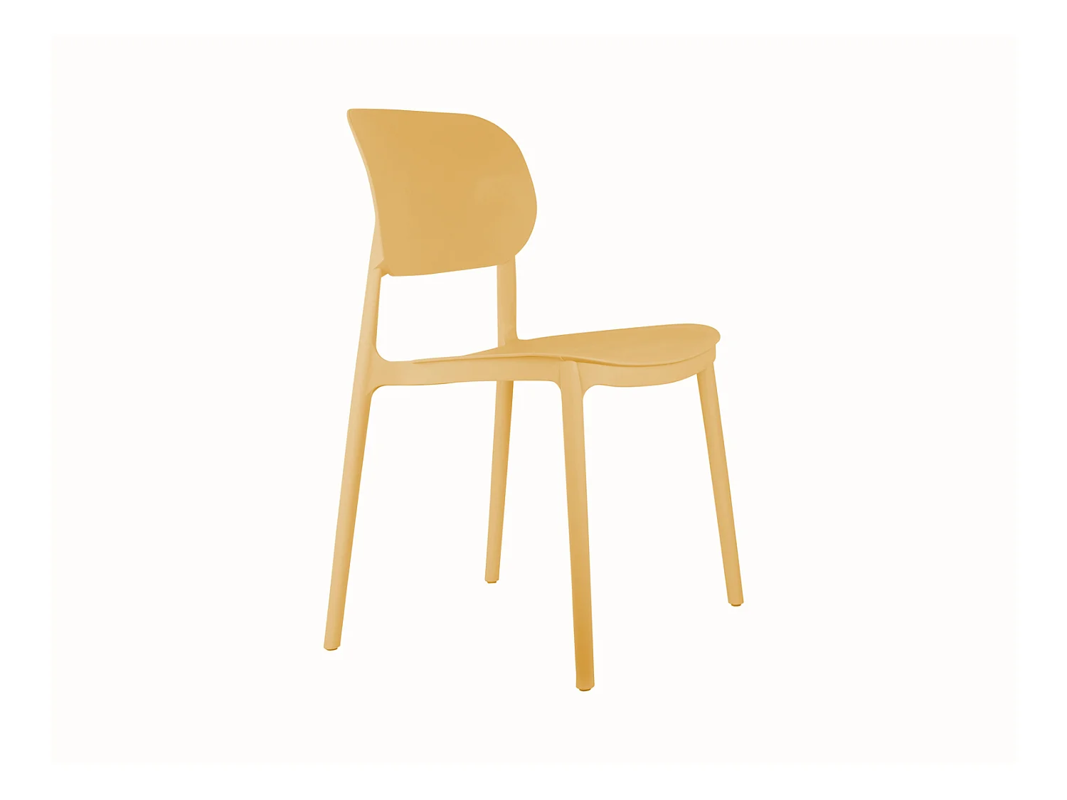 Chaise de salle à manger Cheer - Marron sable