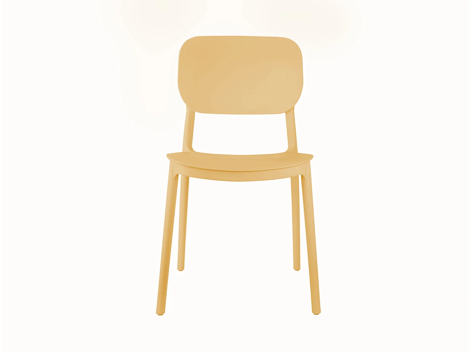 Chaise de salle à manger Cheer - Marron sable