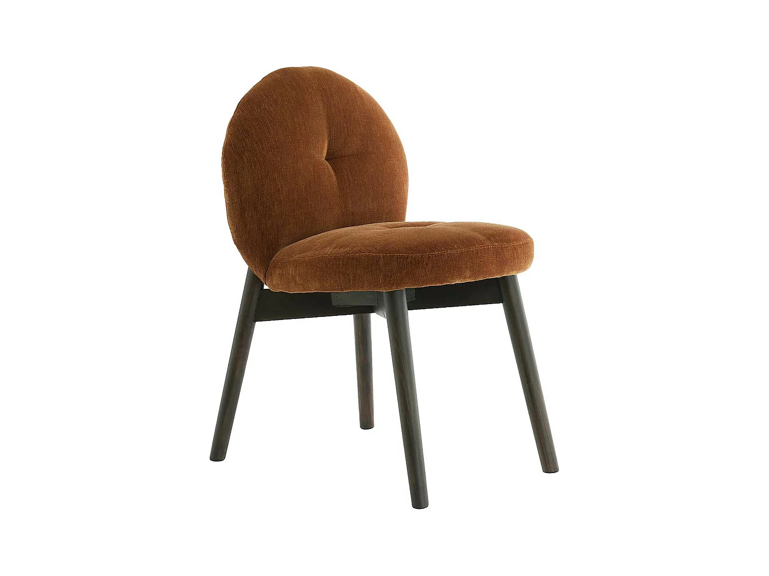 Chaise de salle à manger SINOSA - 59x50x83cm - Marron