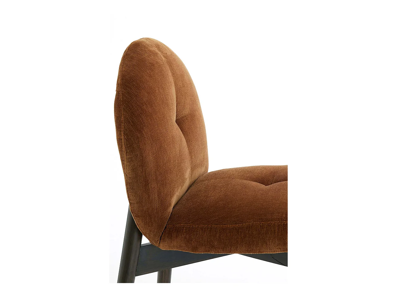 Chaise de salle à manger SINOSA - 59x50x83cm - Marron