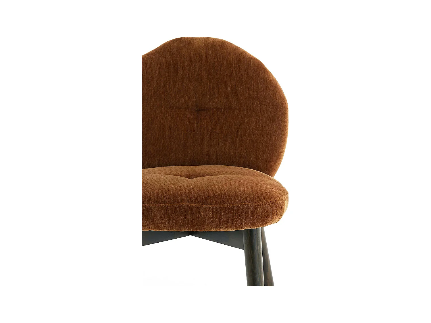 Chaise de salle à manger SINOSA - 59x50x83cm - Marron