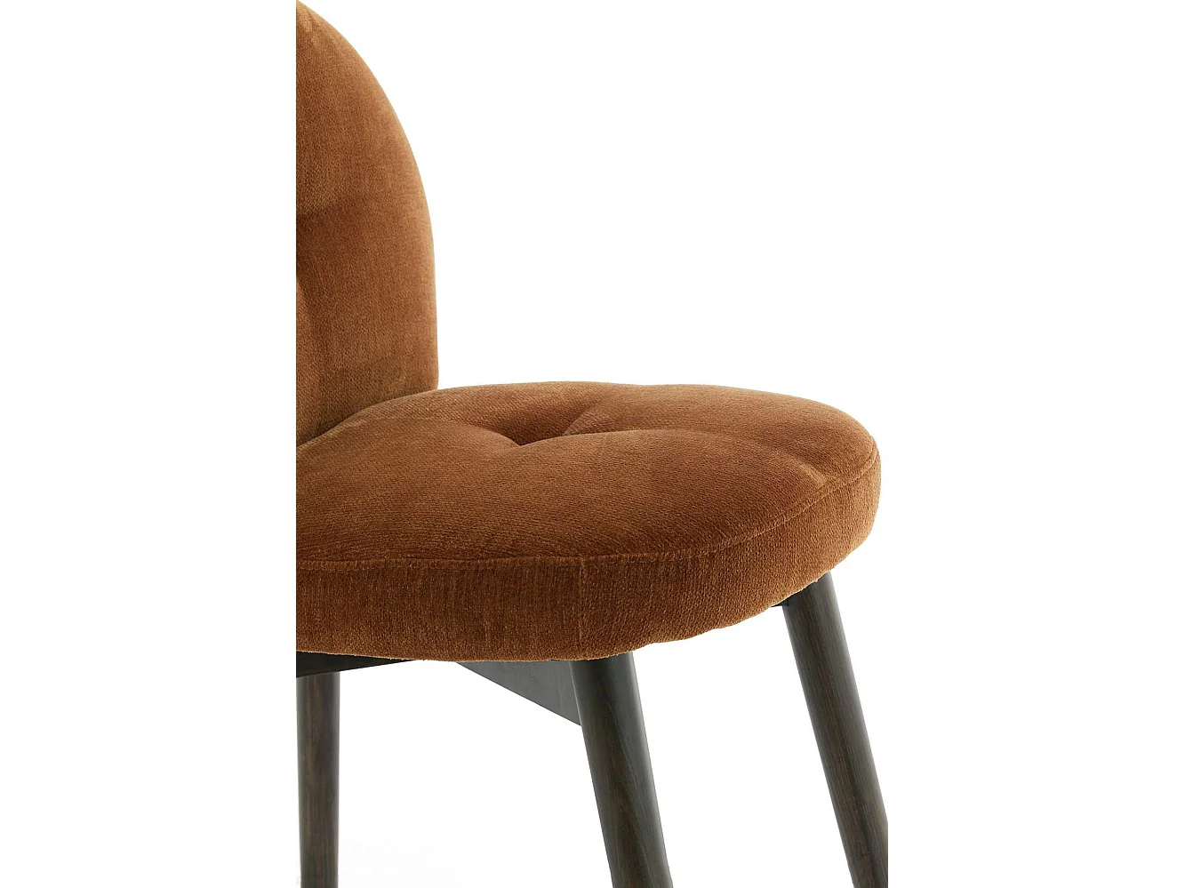 Chaise de salle à manger SINOSA - 59x50x83cm - Marron