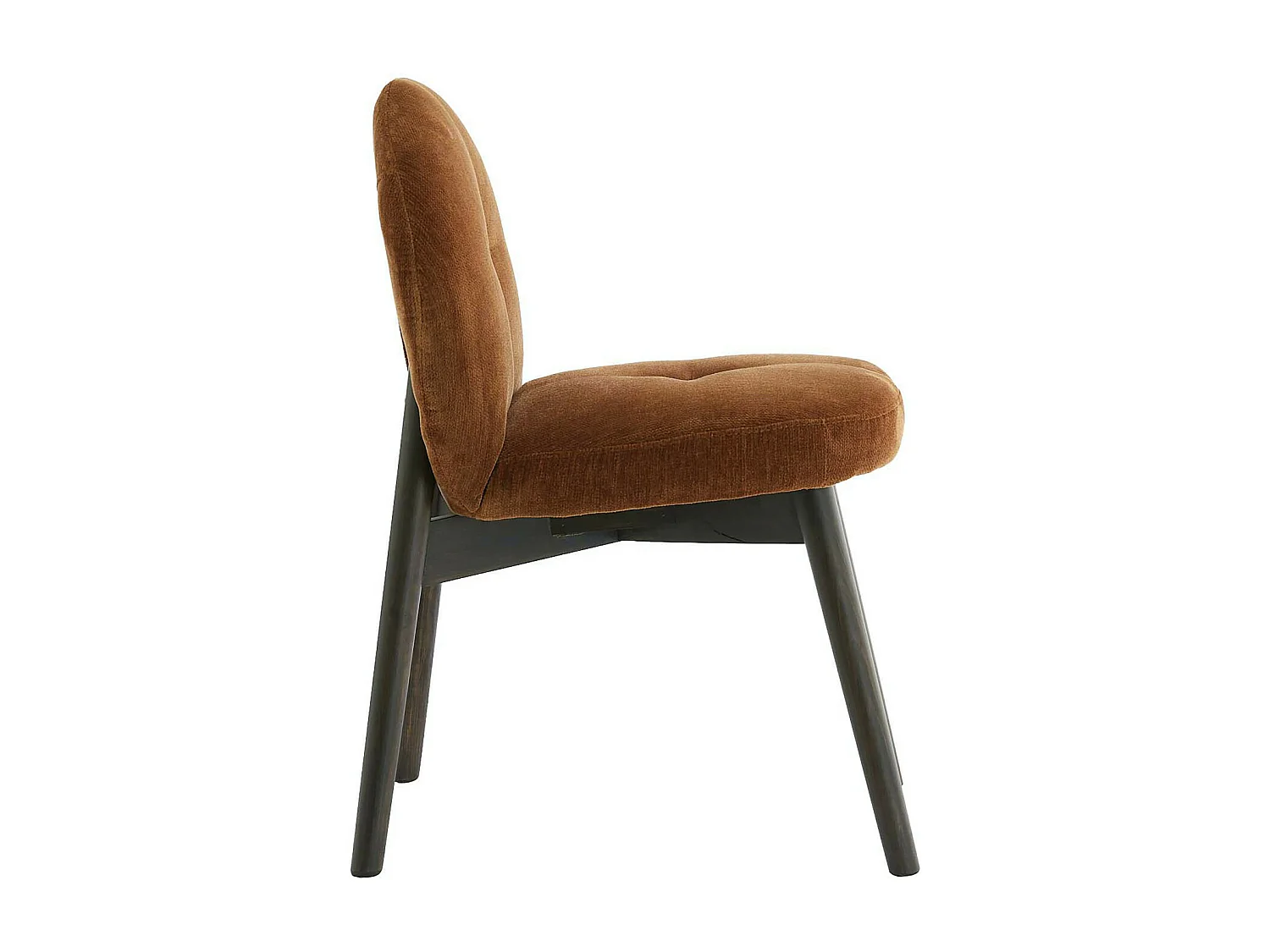 Eetkamerstoel SINOSA - 59x50x83cm - Bruin