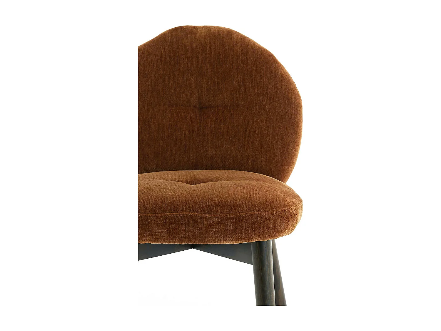 Eetkamerstoel SINOSA - 59x50x83cm - Bruin