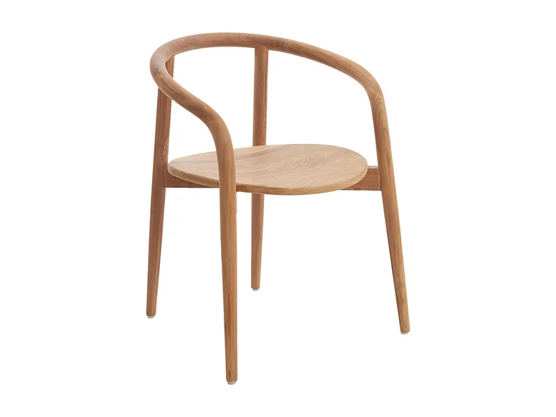 Eetkamerstoel PALCA - 59x53x74cm - Bruin