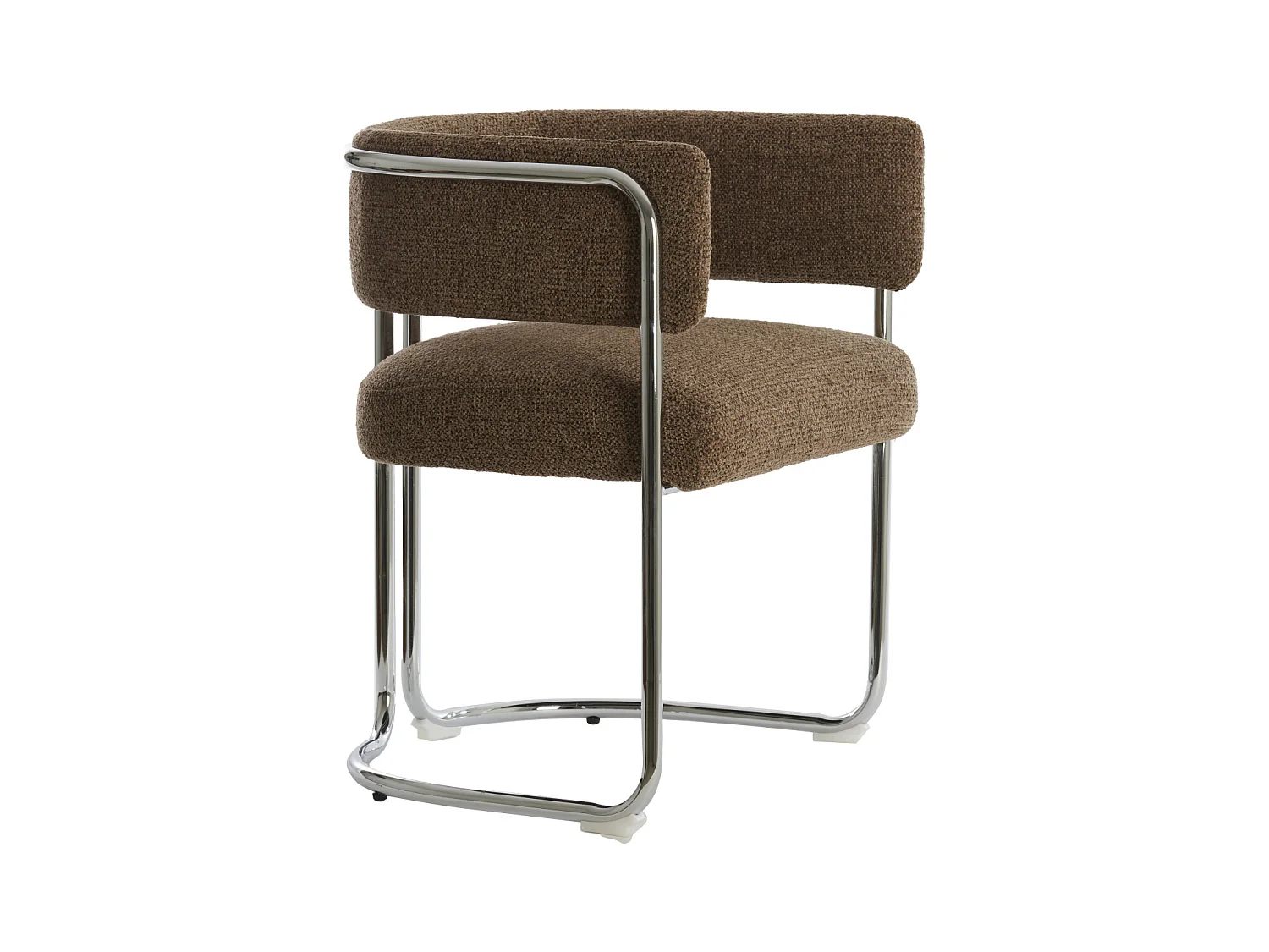 Chaise de salle à manger ADANTE - 56x52x72cm - Marron