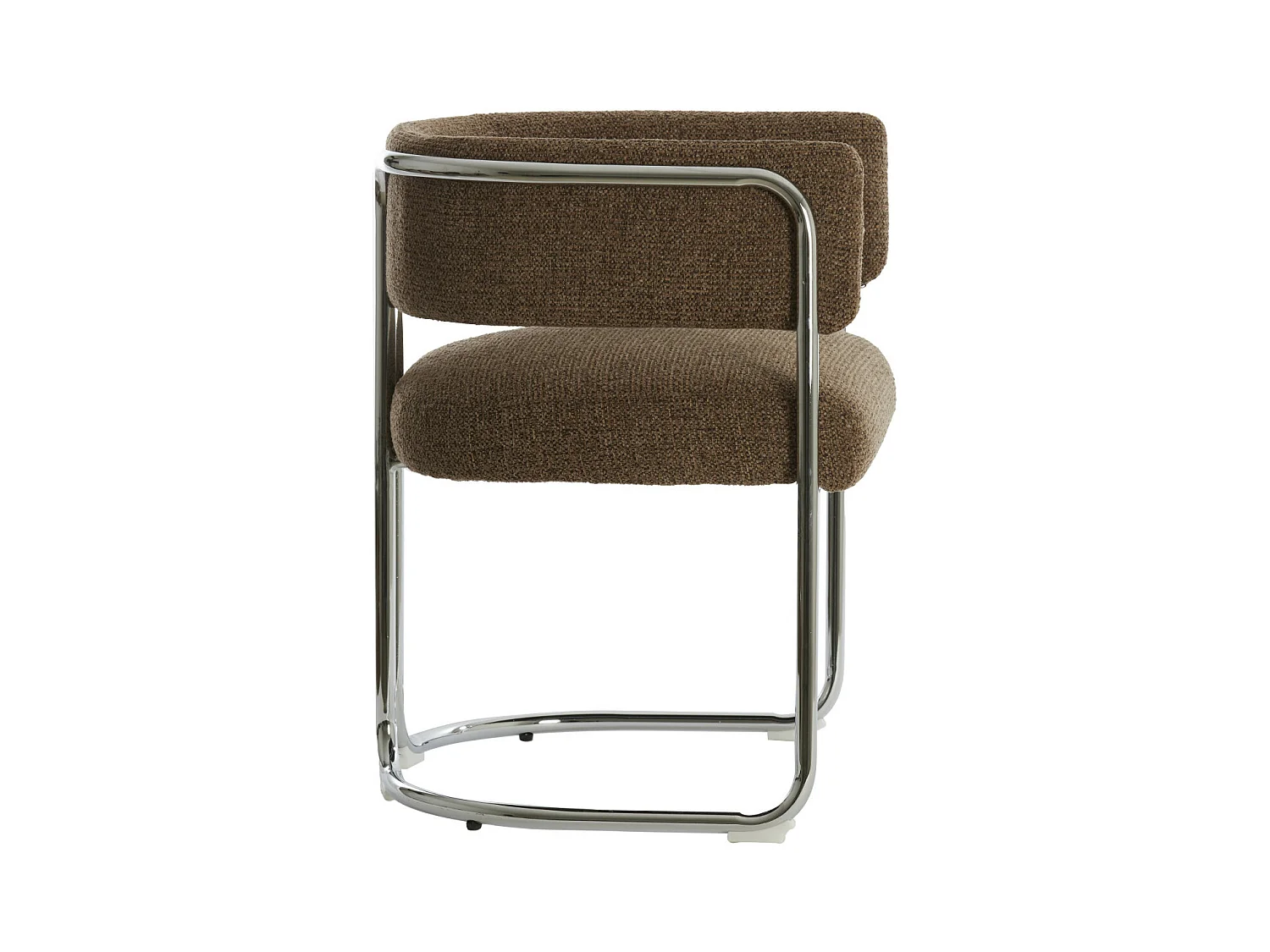 Chaise de salle à manger ADANTE - 56x52x72cm - Marron