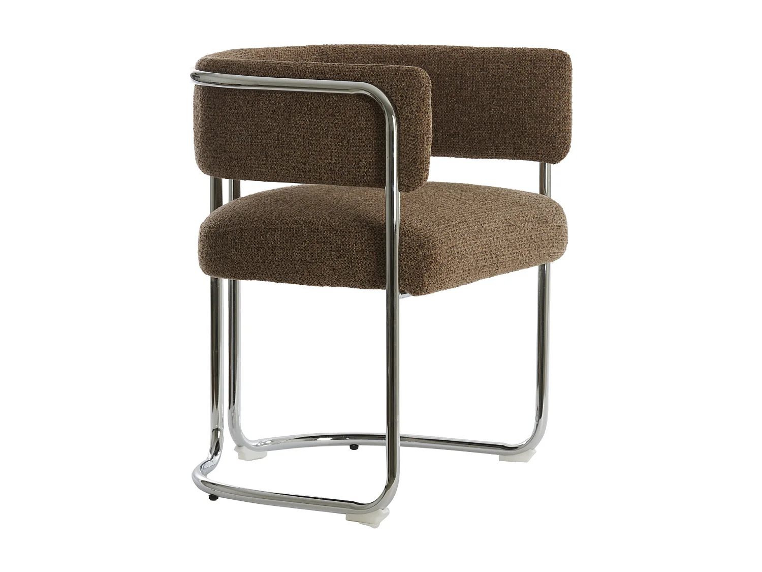 Chaise de salle à manger ADANTE - 56x52x72cm - Marron