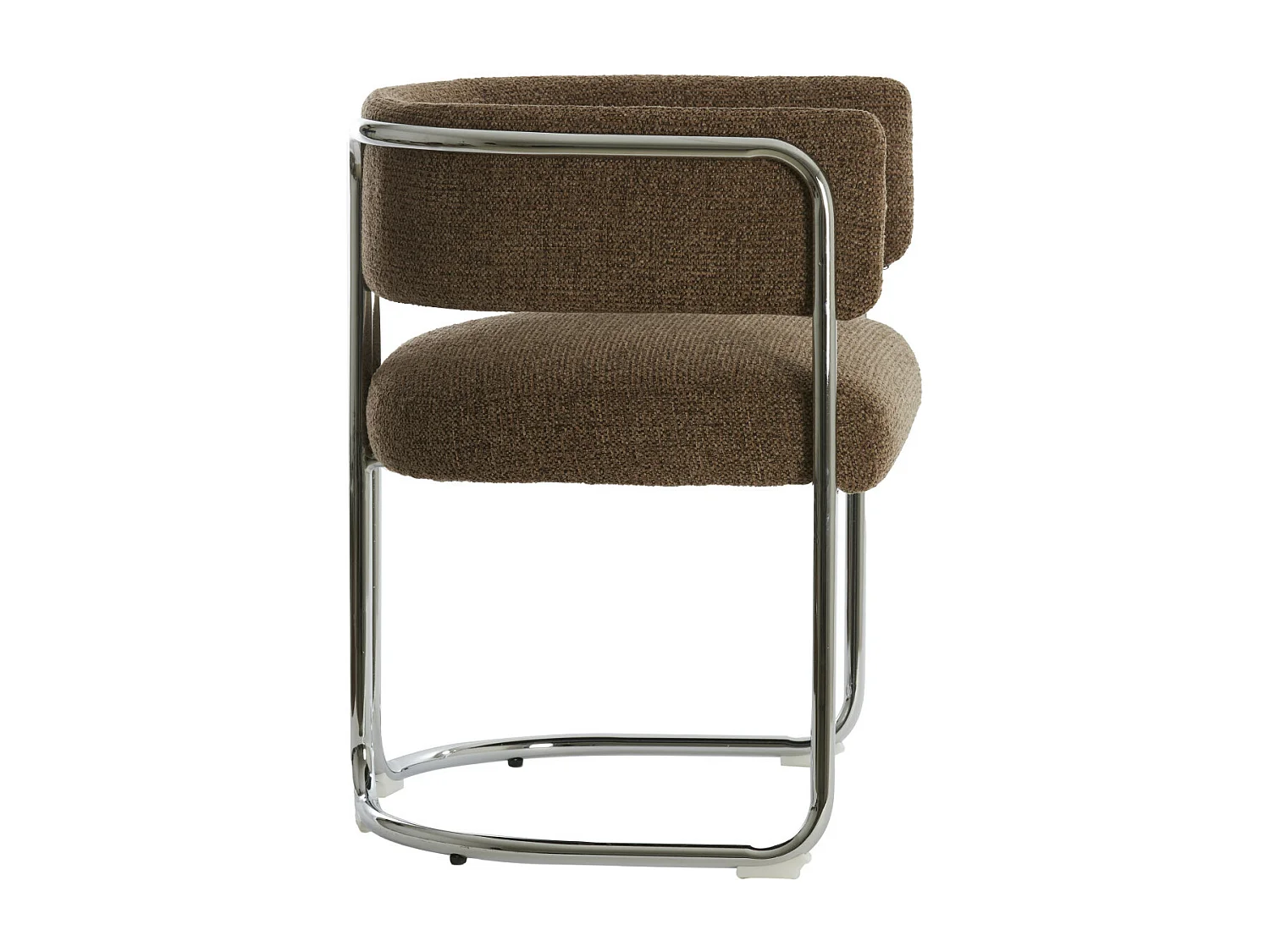 Chaise de salle à manger ADANTE - 56x52x72cm - Marron