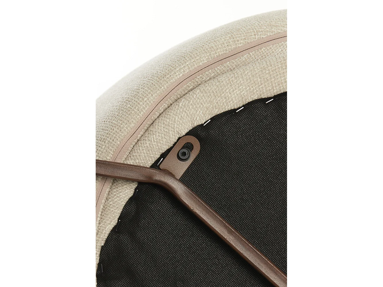 Eetkamerstoel ALUKO - 56x57x74cm - Wit - Set van 2