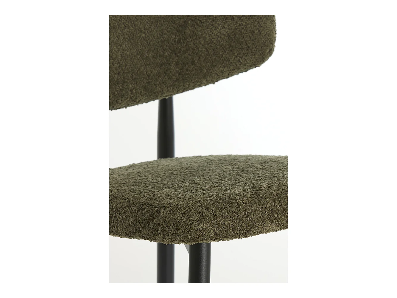 Esszimmerstuhl ENIOLA - 54x52x76cm - Grün - 2er-Set