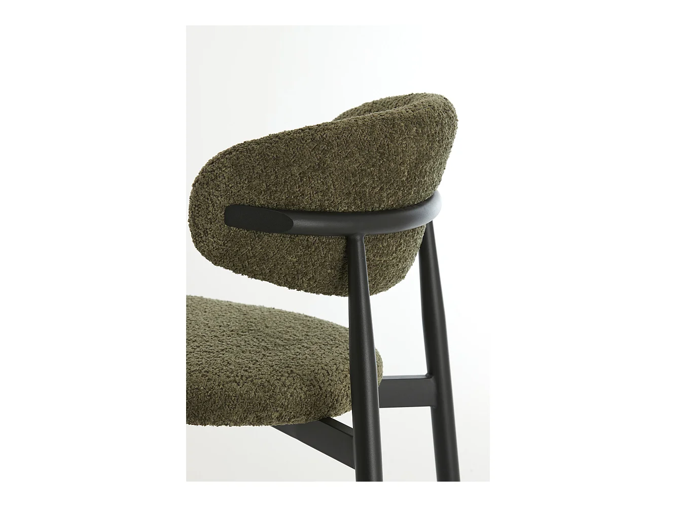 Esszimmerstuhl ENIOLA - 54x52x76cm - Grün - 2er-Set