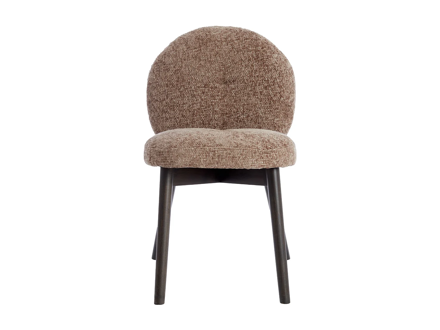 Esszimmerstuhl SINOSA - 59x50x83cm - Braun - 2er-Set