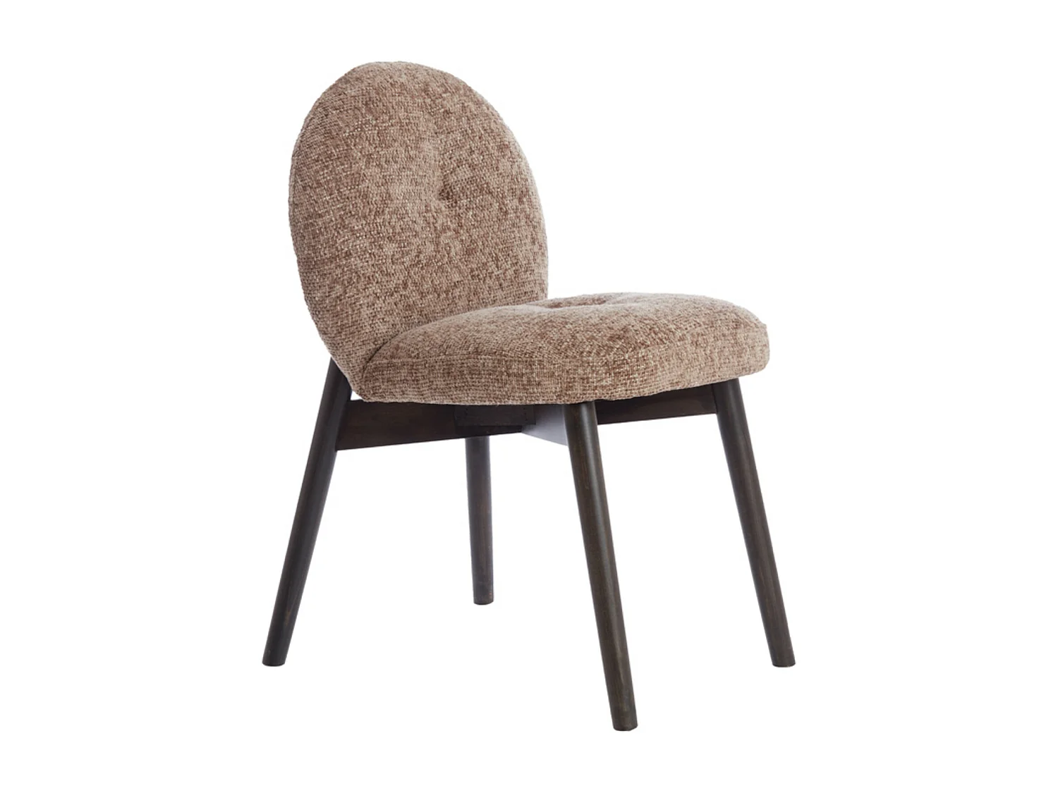 Esszimmerstuhl SINOSA - 59x50x83cm - Braun - 2er-Set