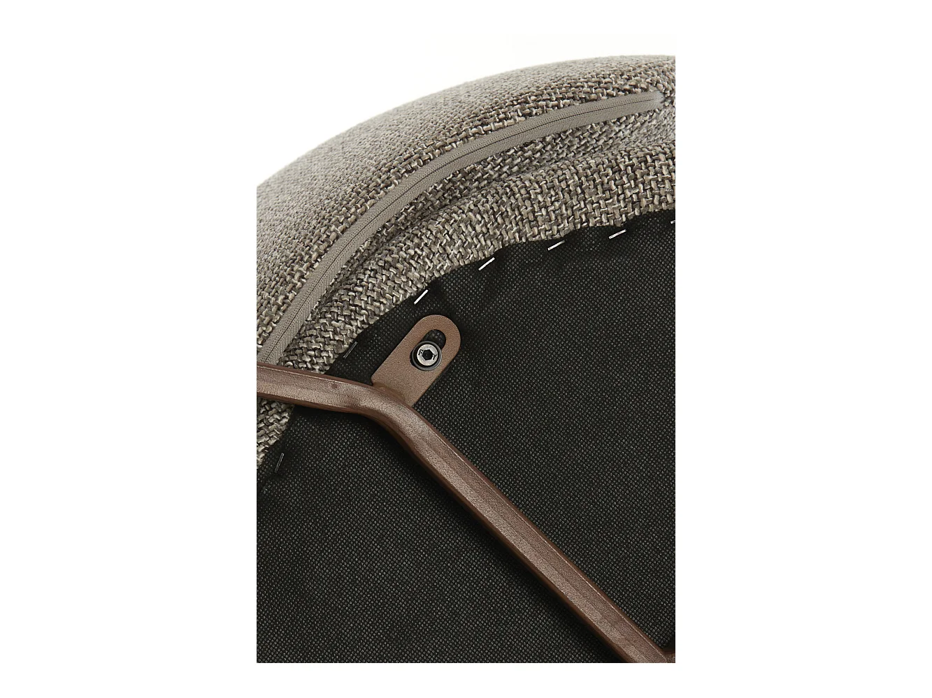 Chaise de salle à manger ALUKO - 56x57x74cm - Noir - Lot de 2