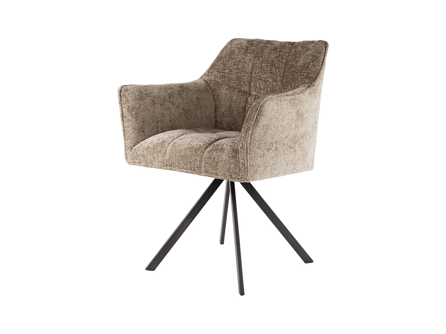 Fauteuil pivotant Raster - 2 pièces - Champagne riche