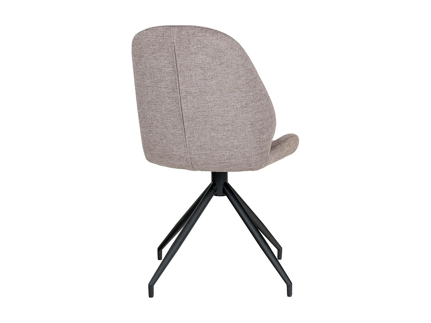 Chaise pivotante gris minéral (lot de 2) BERLIN