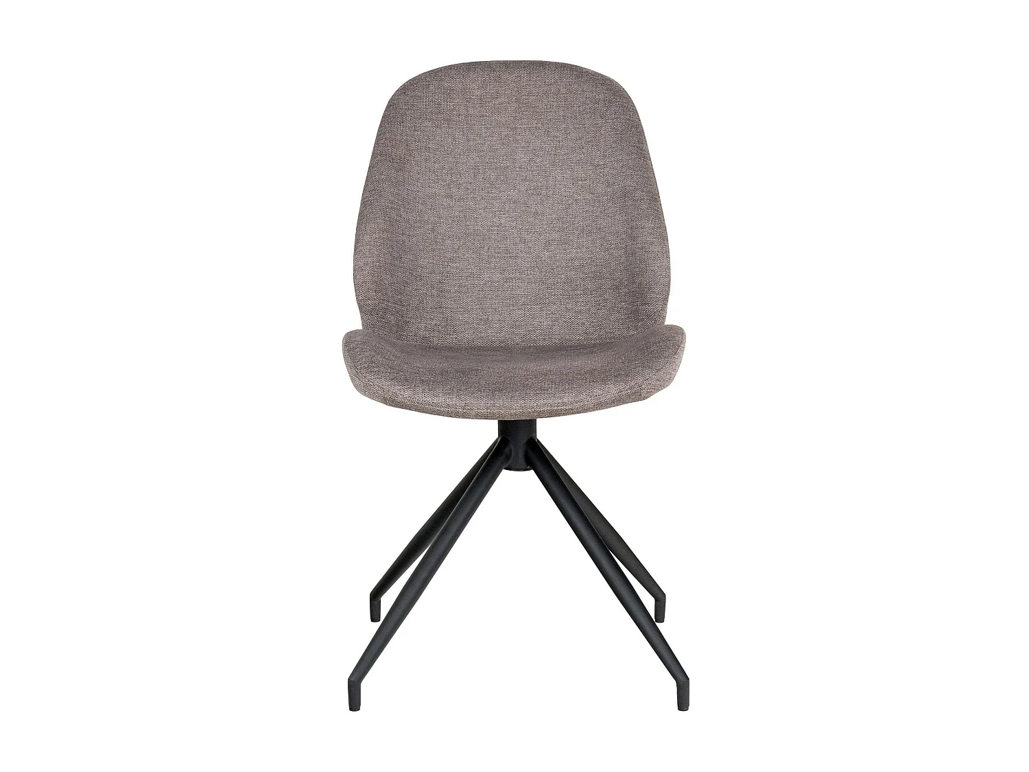 Chaise pivotante gris minéral (lot de 2) BERLIN