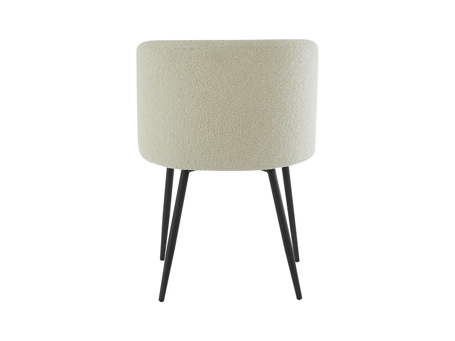 Chaise de salle à manger ELYNA - 56x55x79cm - Marron - Lot de 2