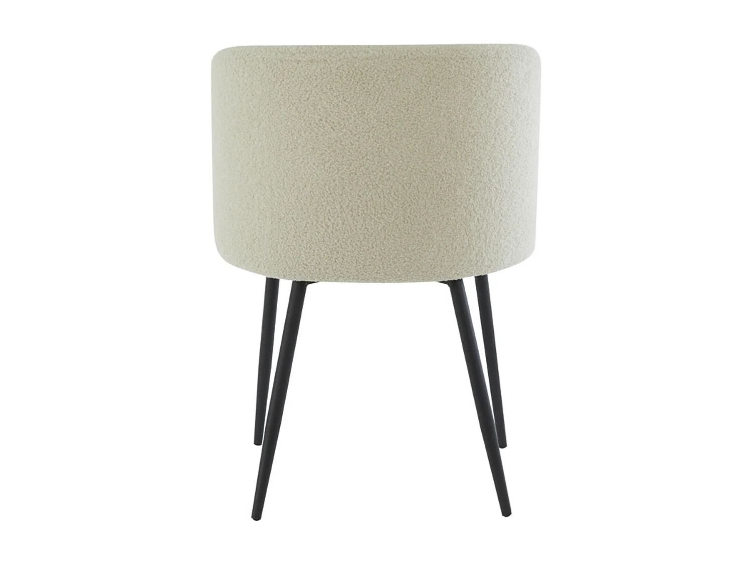 Eetkamerstoel ELYNA - 56x55x79cm - Bruin - Set van 2