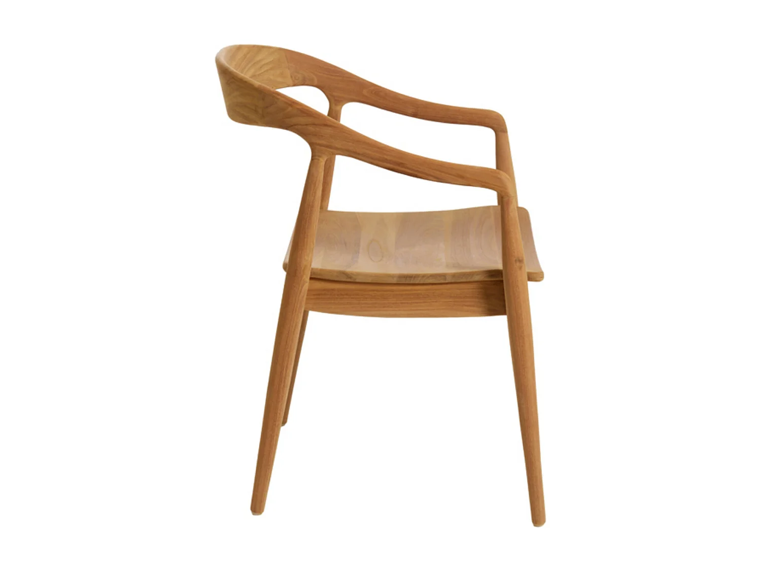 Eetkamerstoel PALOS - 60x58x83cm - Bruin