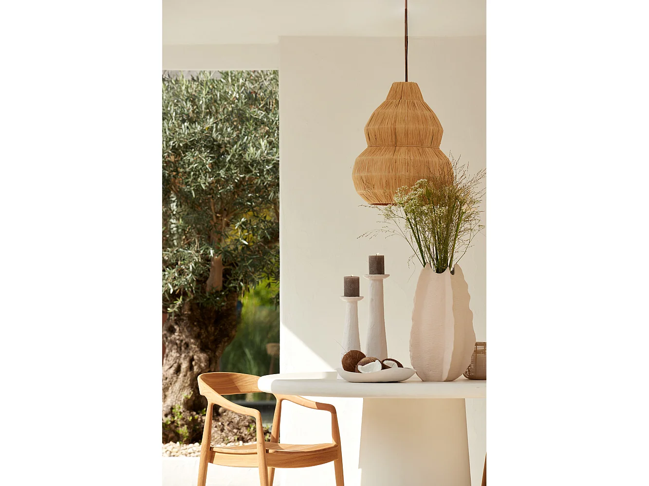 Eetkamerstoel PALOS - 60x58x83cm - Bruin