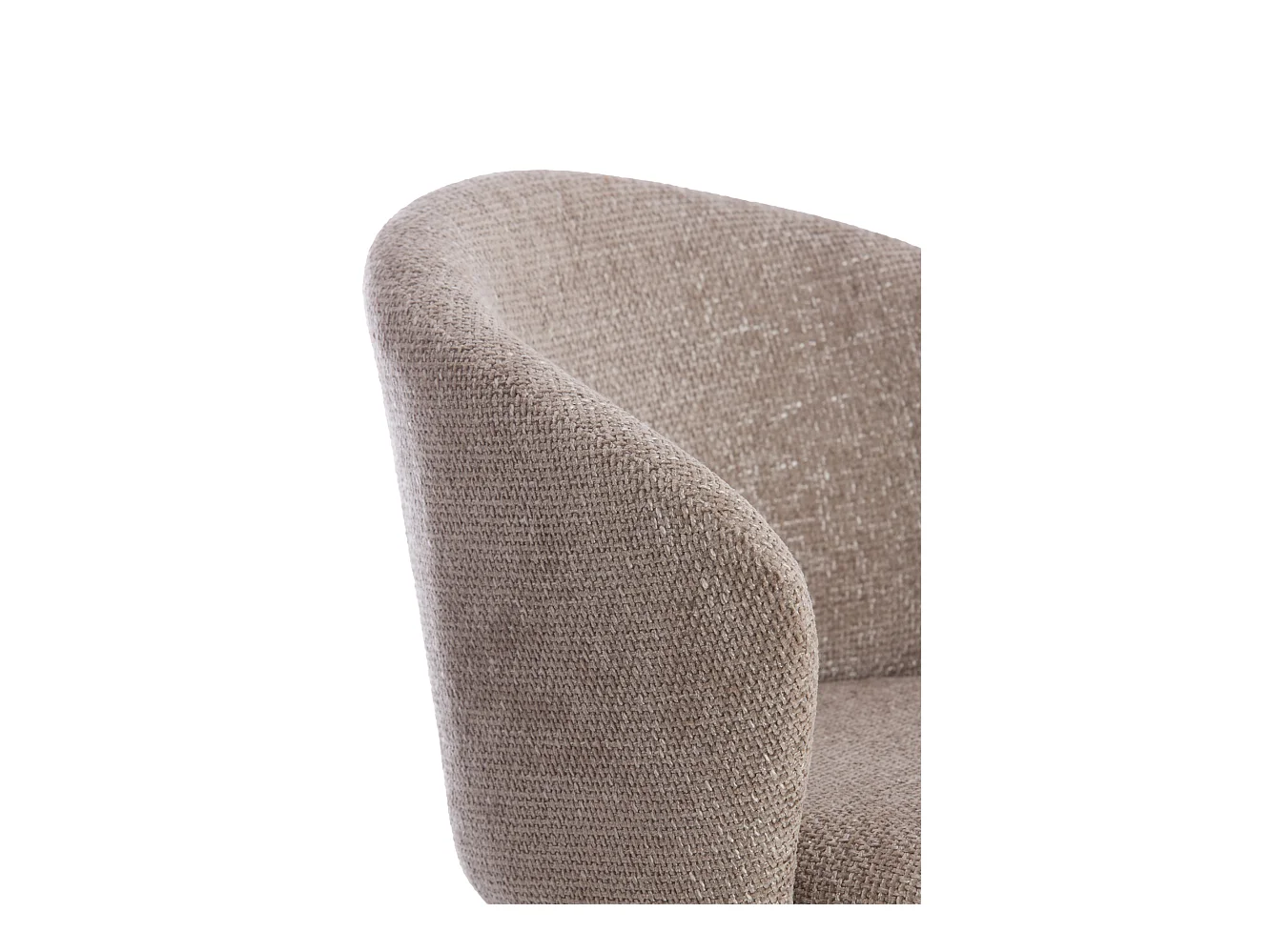 Chaise de salle à manger RADAJA - Ø58x78cm - Marron - Lot de 2