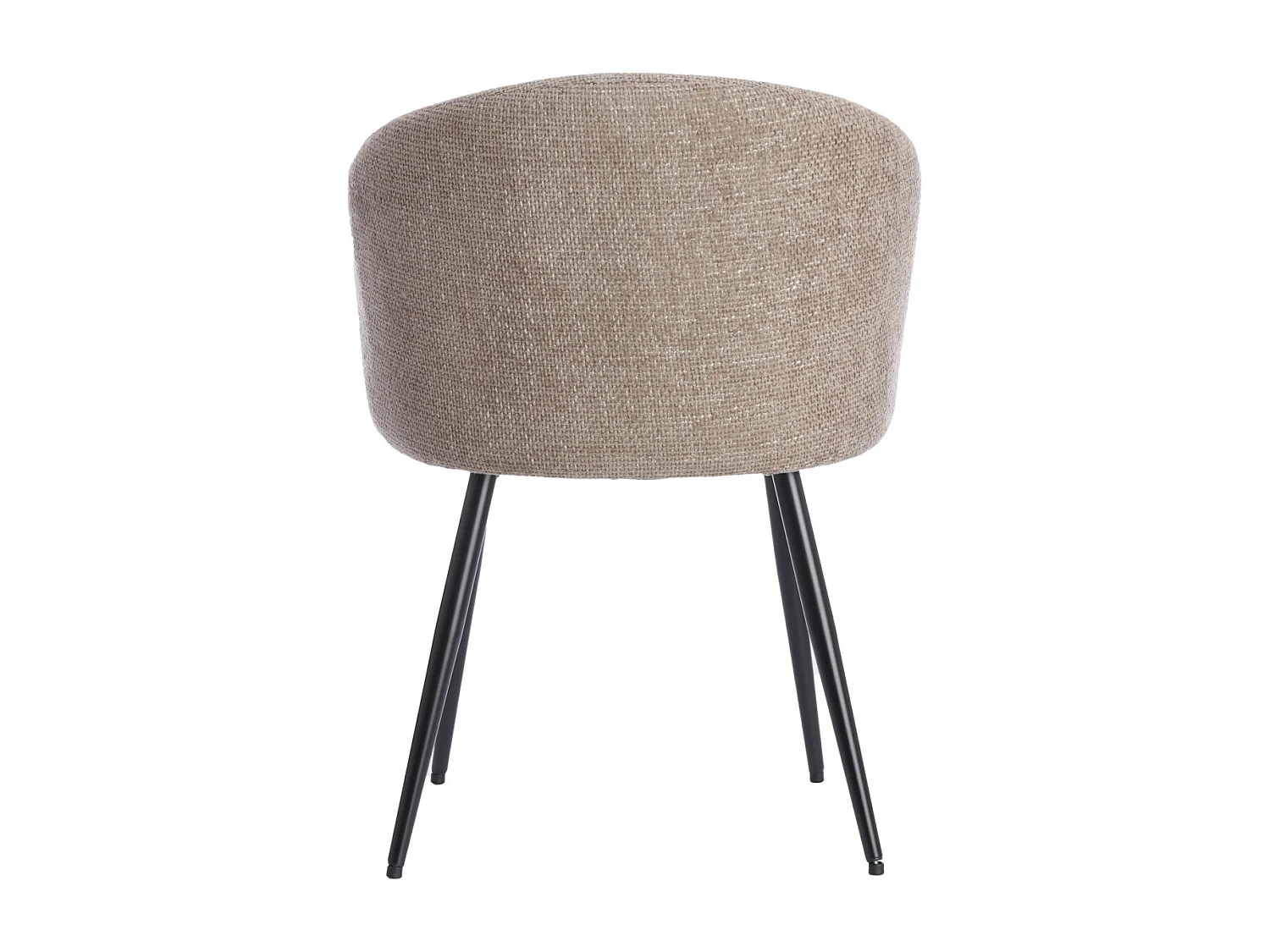 Chaise de salle à manger RADAJA - Ø58x78cm - Marron - Lot de 2