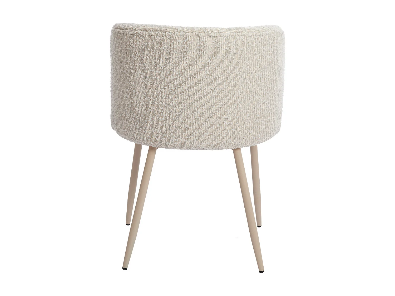 Eetkamerstoel ELYNA - 56x55x79cm - Wit - Set van 2