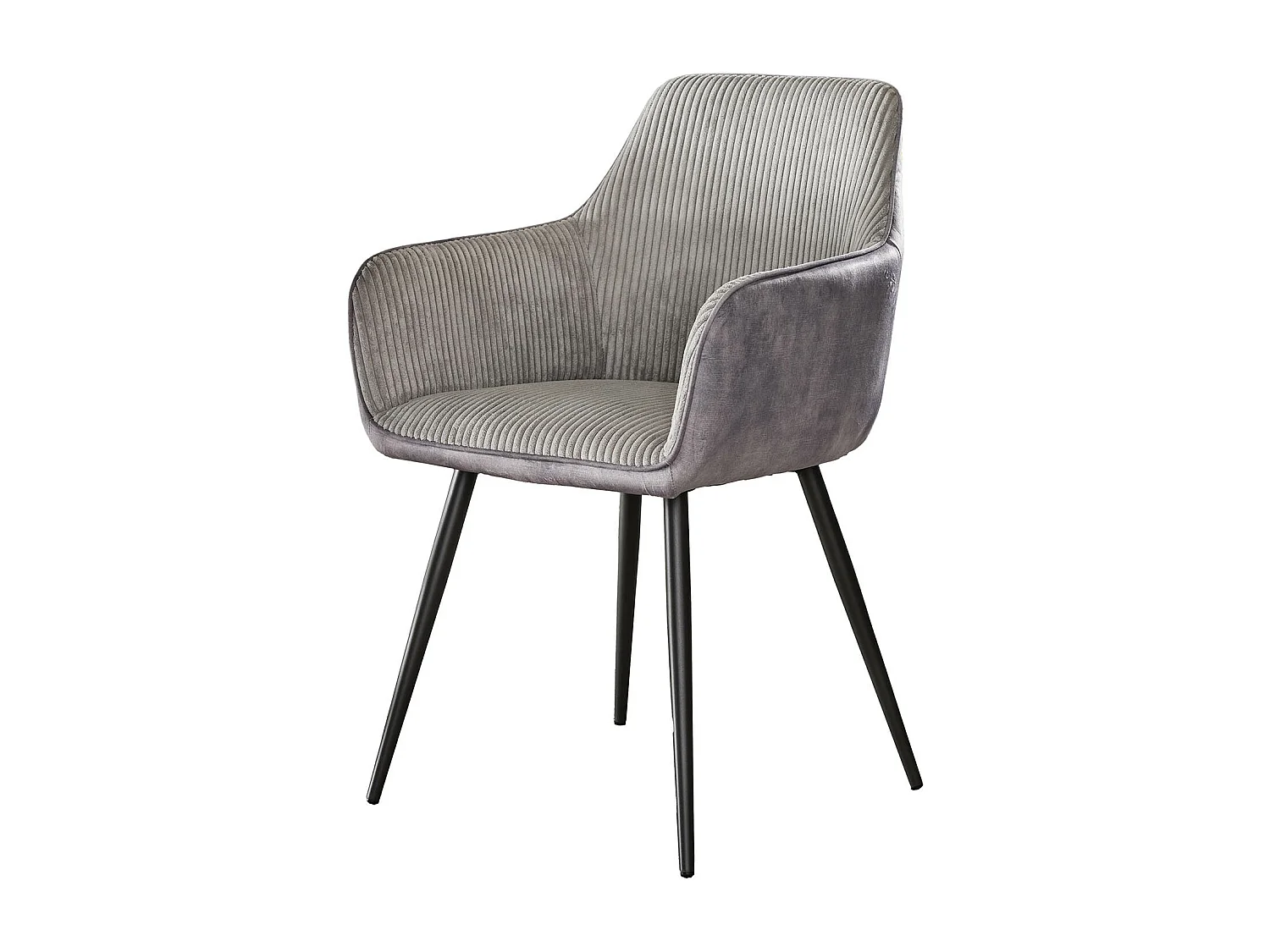 Sillón Rib 2 Piezas - Color Plata