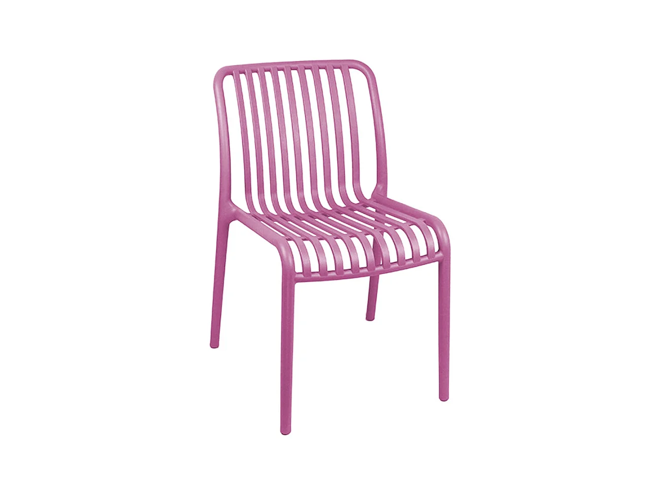 Chaise de salle à manger Glee - Rose vif