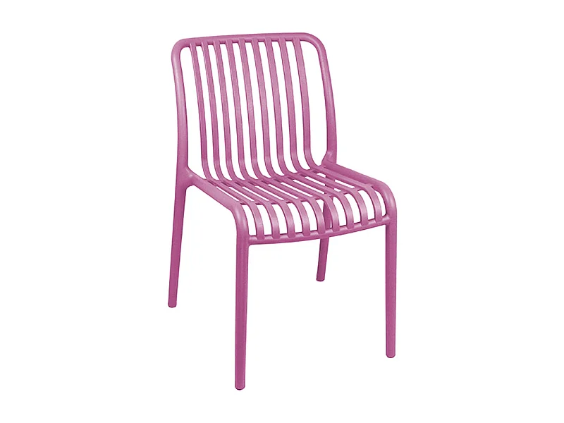 Chaise de salle à manger Glee - Rose vif