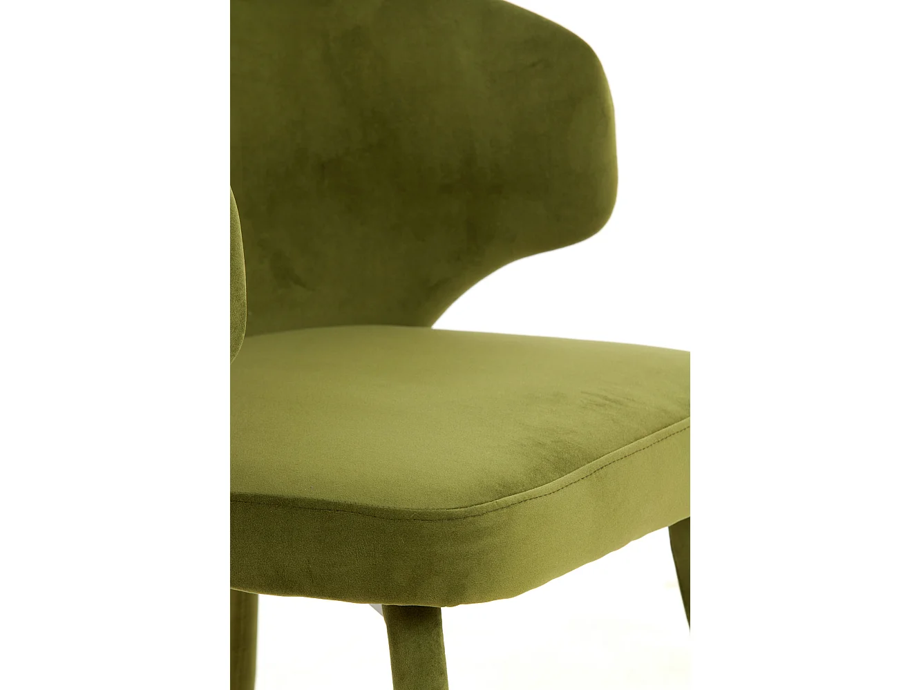 Chaise de salle à manger KOSAKA - 79x57x53cm - Vert - Lot de 2