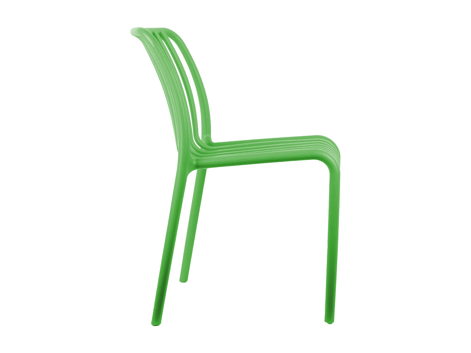 Chaise de salle à manger Glee - Vert vif