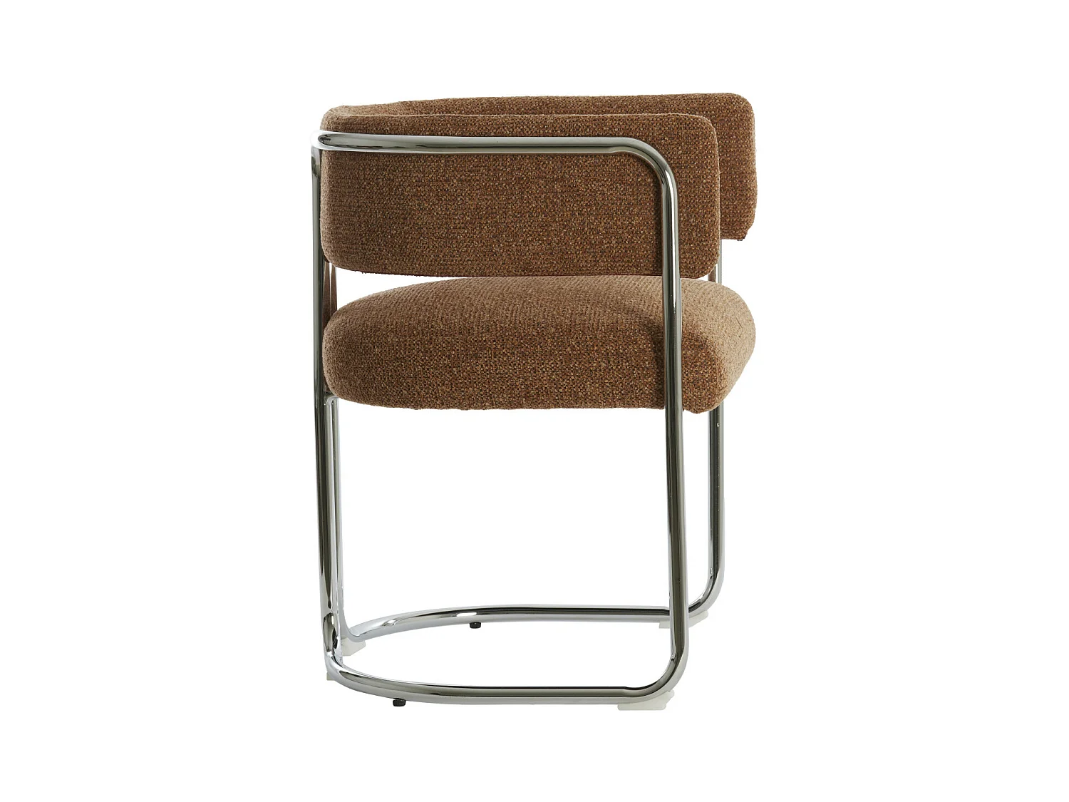 Chaise de salle à manger ADANTE - 56x52x72cm - Marron