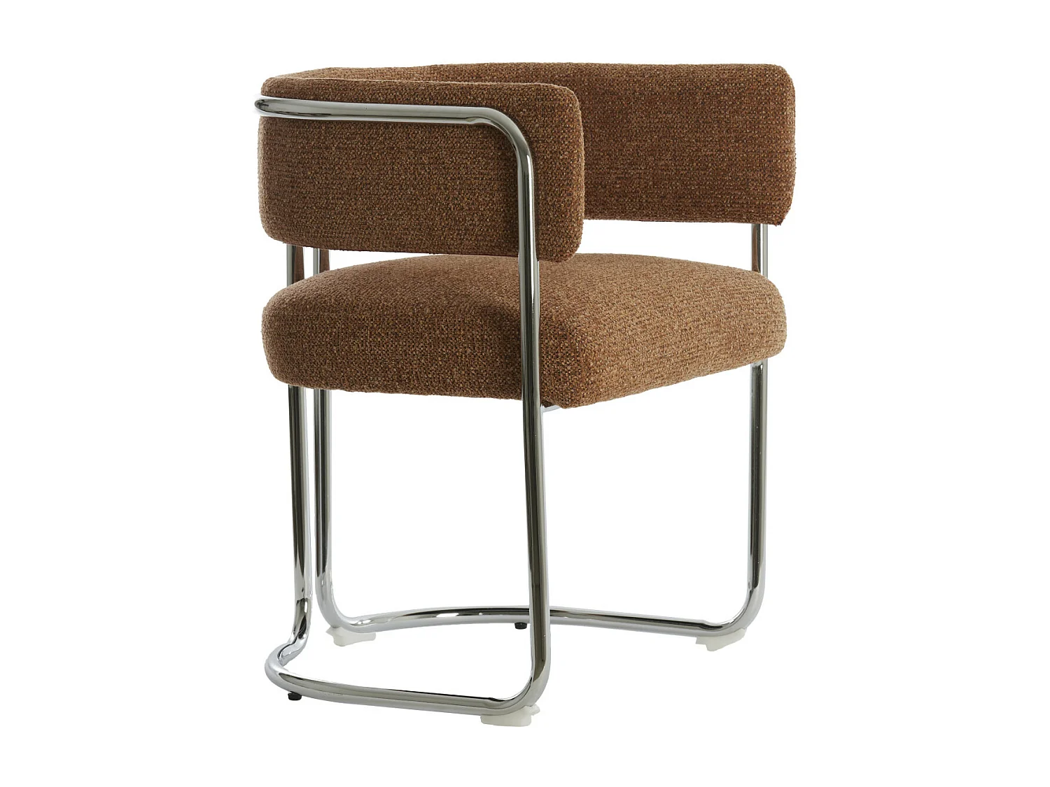 Chaise de salle à manger ADANTE - 56x52x72cm - Marron