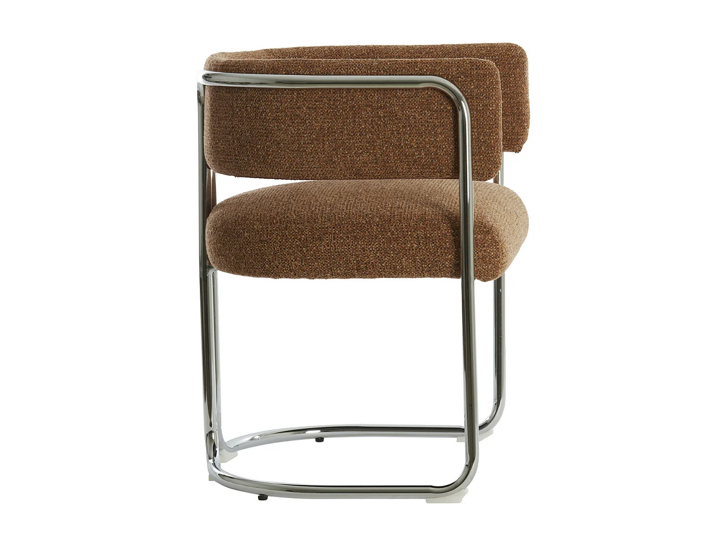 Chaise de salle à manger ADANTE - 56x52x72cm - Marron