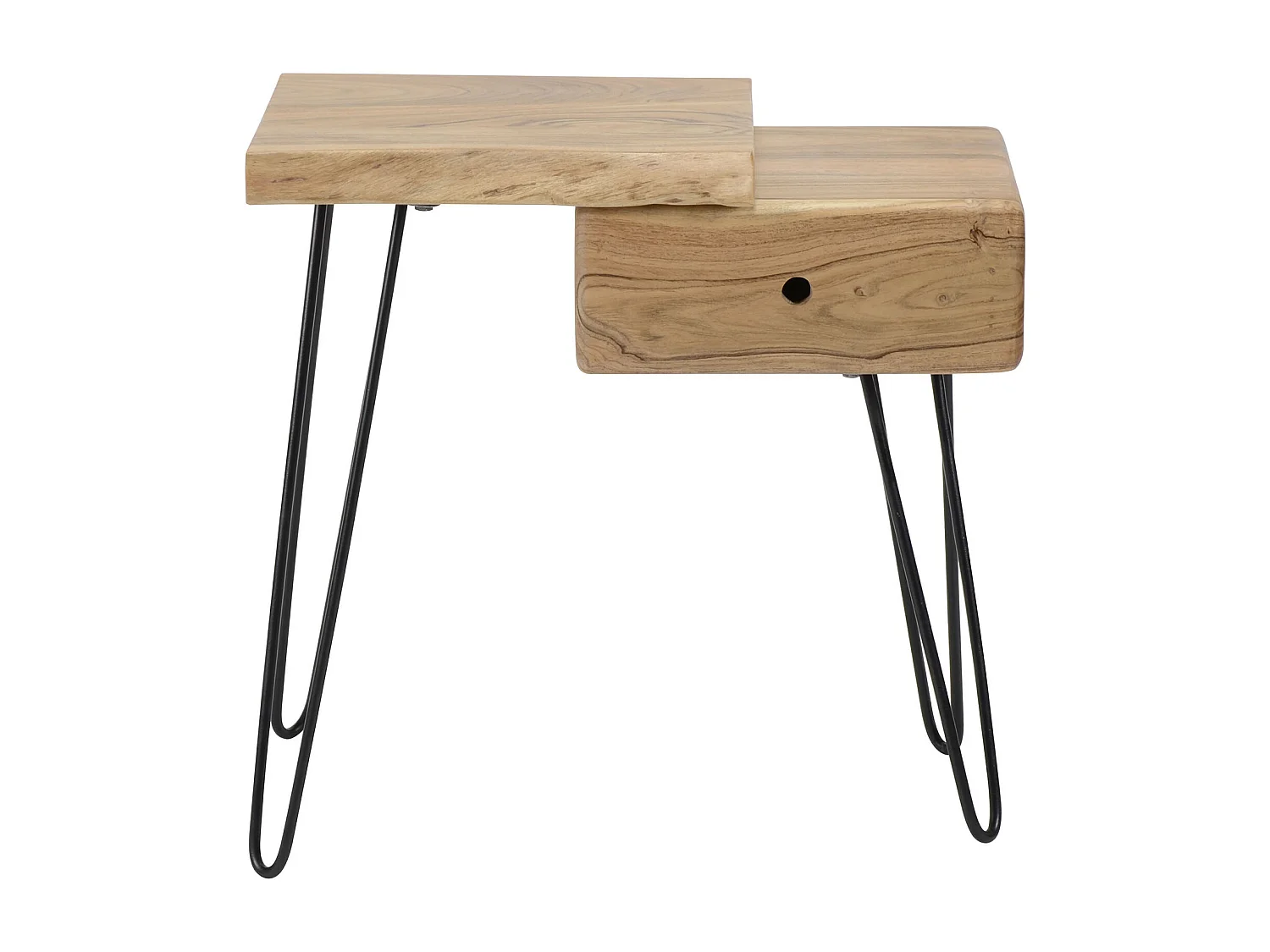 Nachttisch - Edge L - Braun - Nachttisch