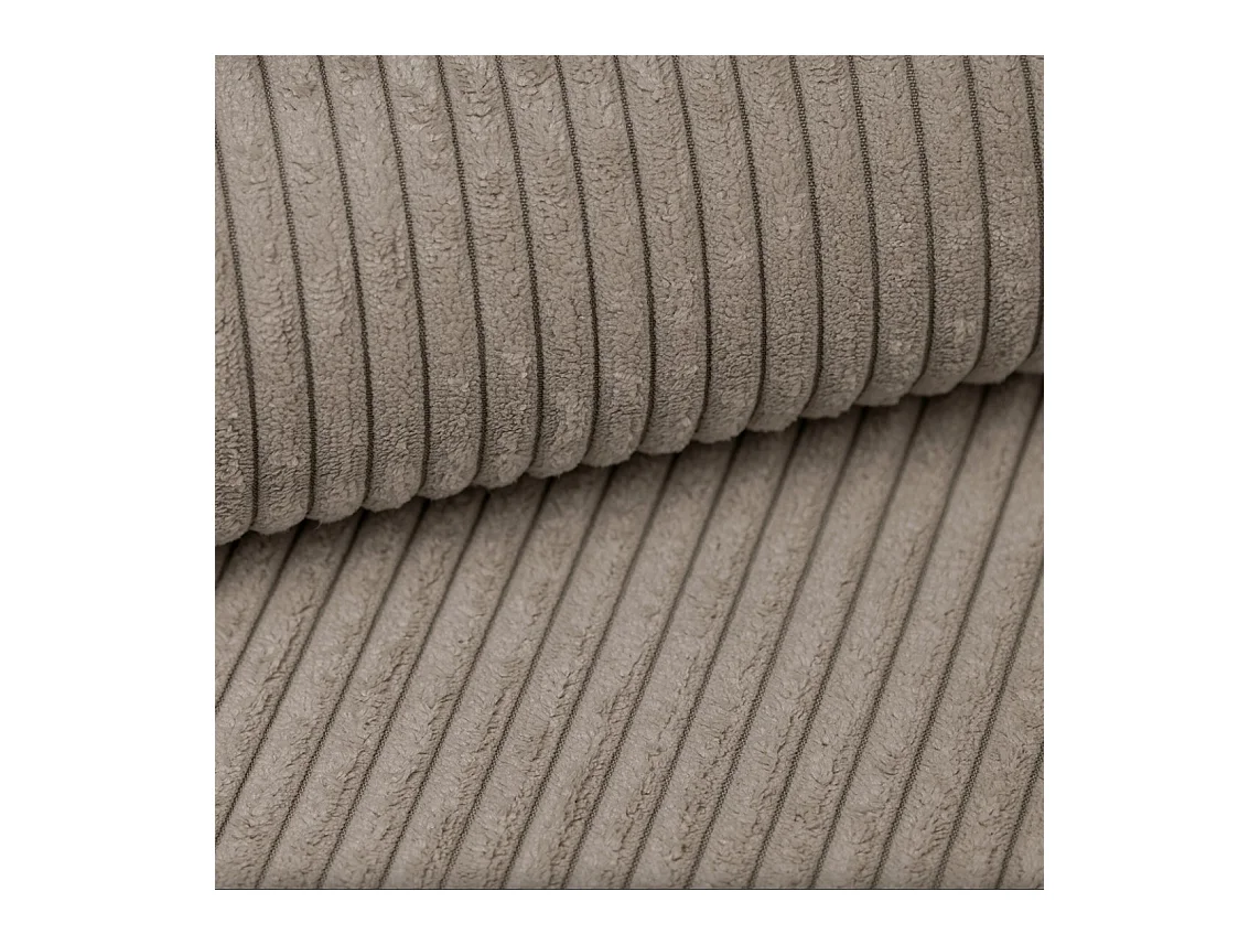 Ecksofa L-form Dani Stoff Poso Dunkelbeige Rechts