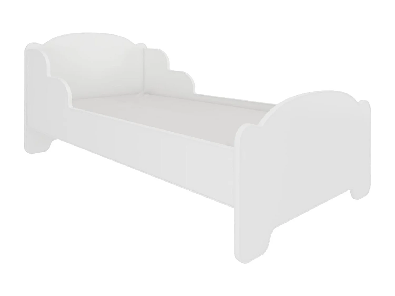 Letto Amaro (70x140)/materasso incluso/bianca
