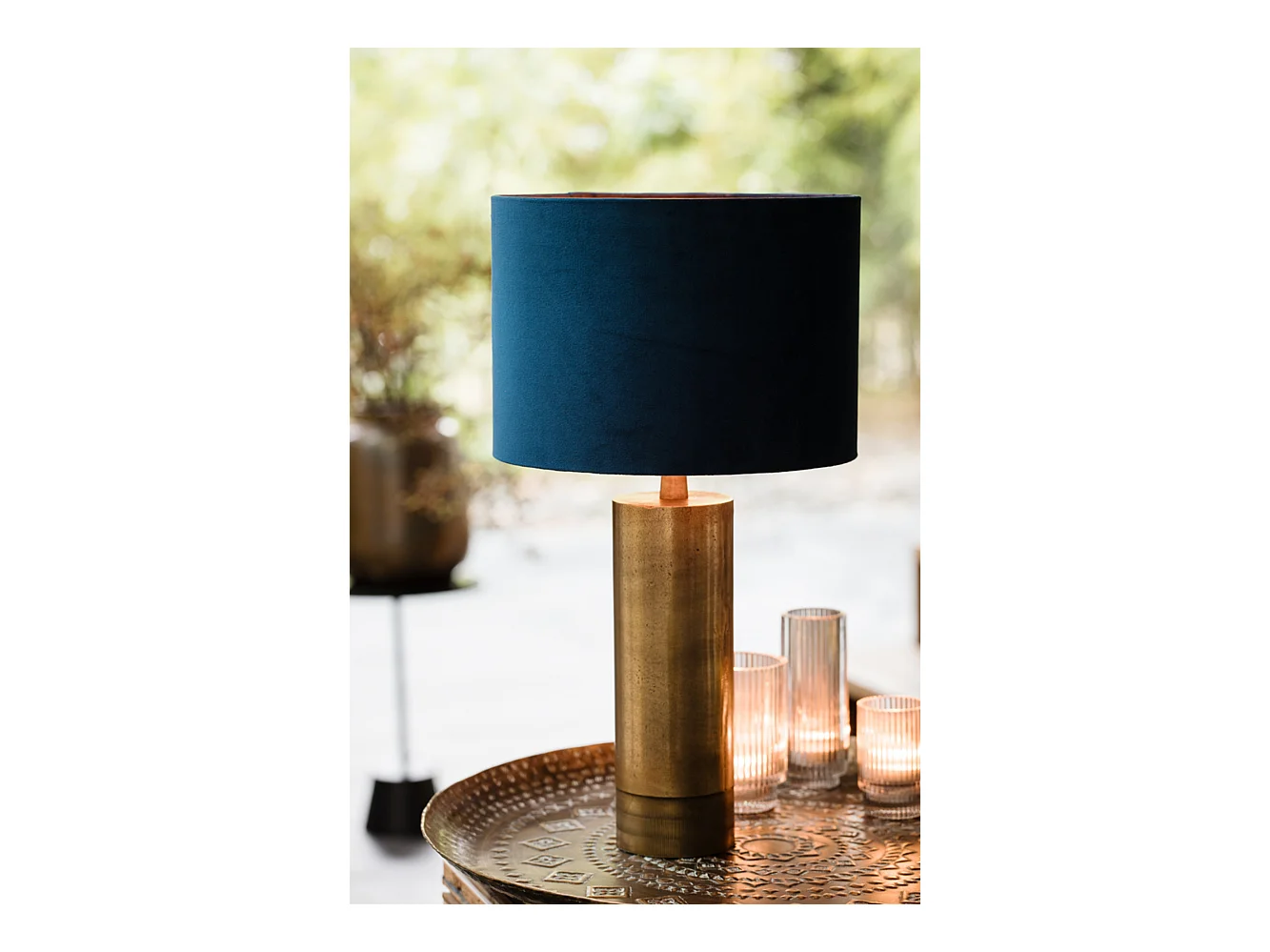 Lampvoet SAVI - Ø10x33cm - Brons