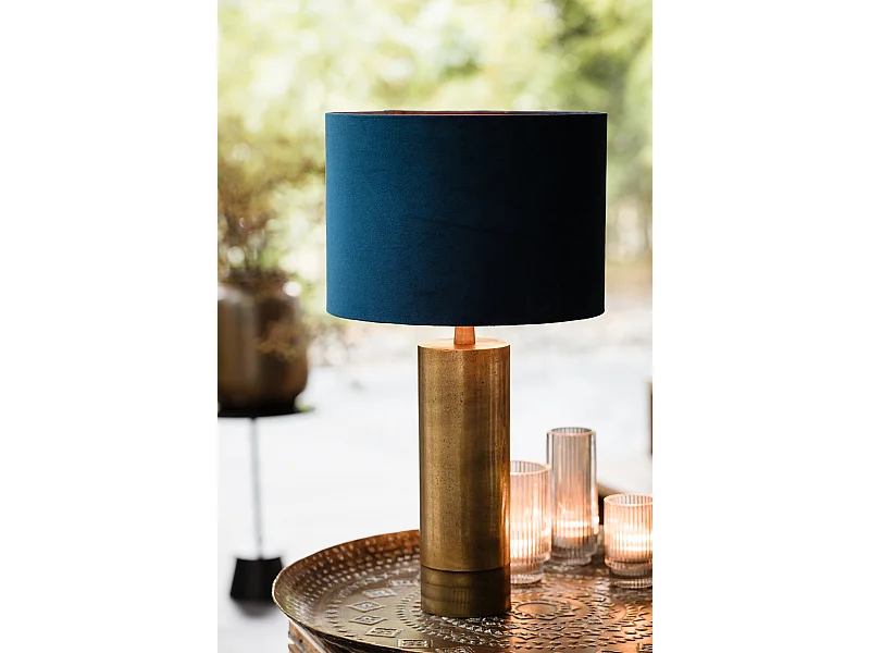 Pied de lampe SAVI - Ø10x33cm - Bronze