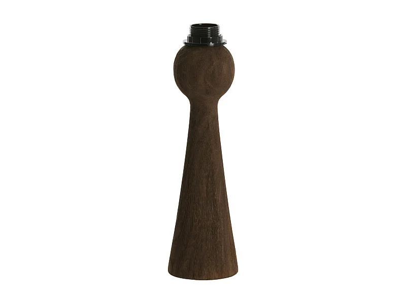 Pied de lampe FESTINA - Ø9x33cm - Marron