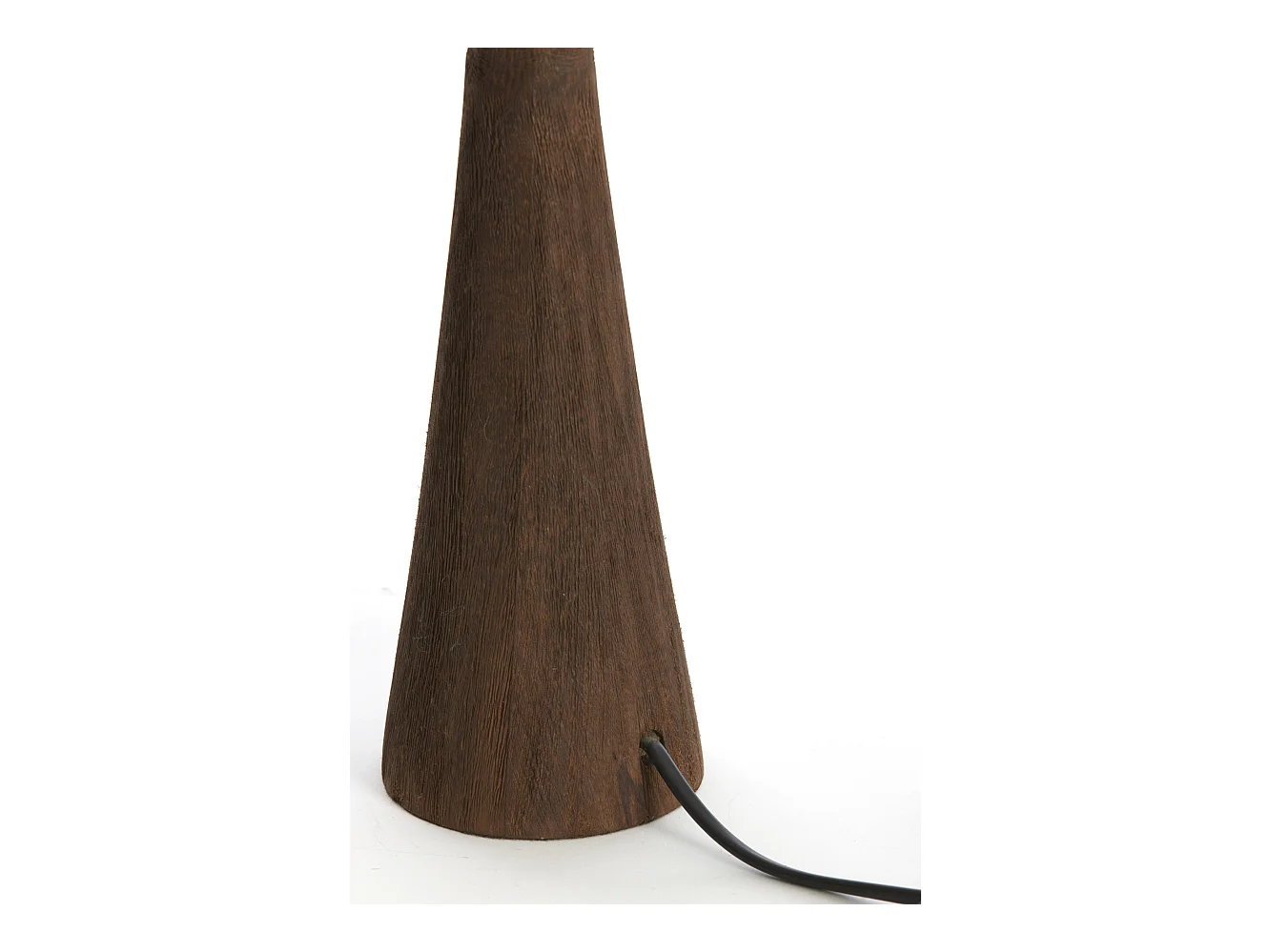 Pied de lampe FESTINA - Ø9x33cm - Marron