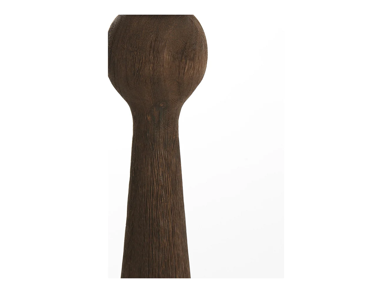 Pied de lampe FESTINA - Ø9x33cm - Marron