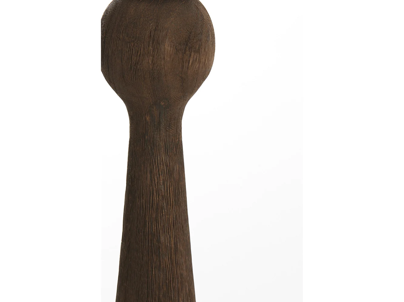 Pied de lampe FESTINA - Ø9x33cm - Marron