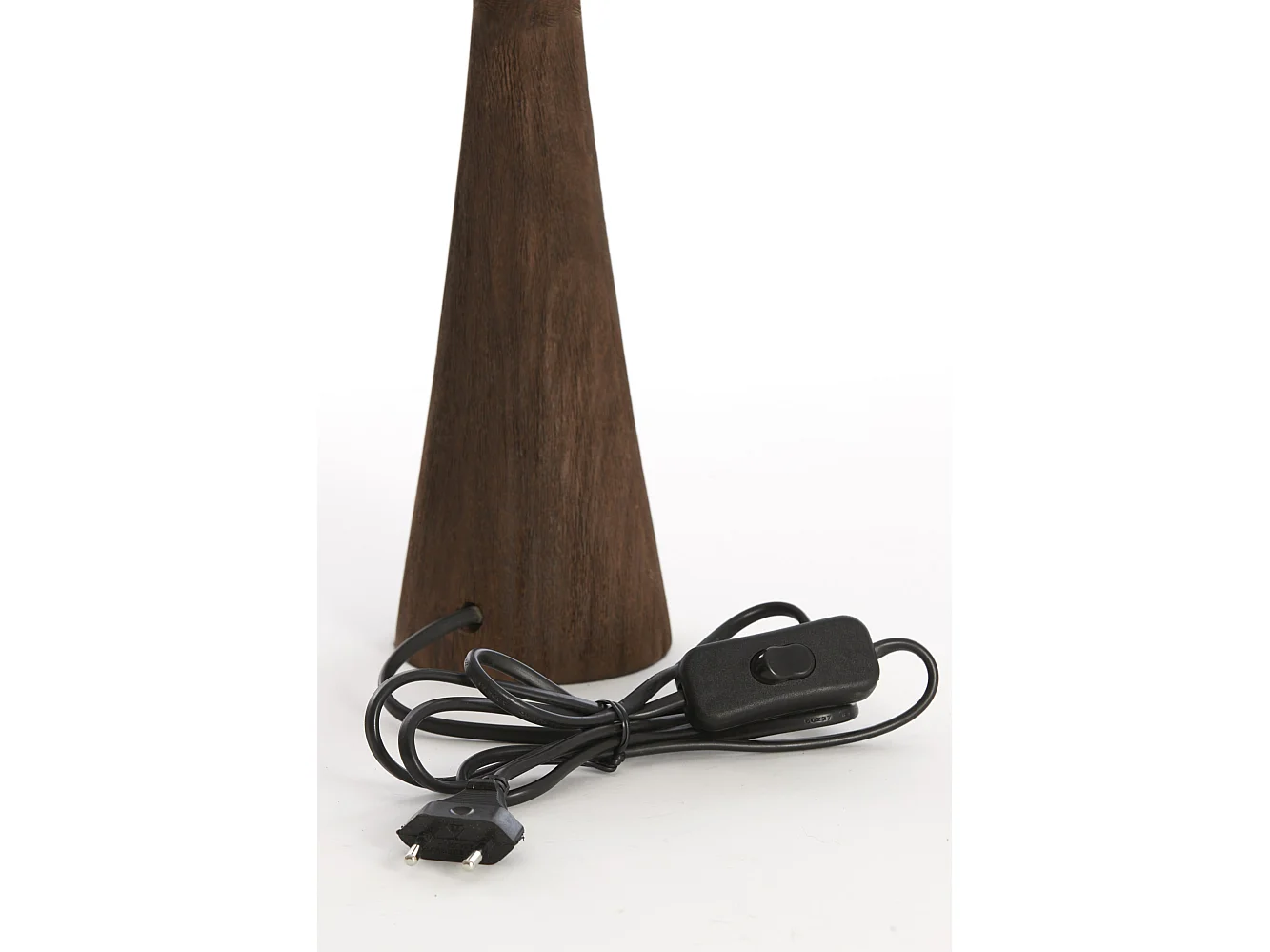 Pied de lampe FESTINA - Ø9x33cm - Marron